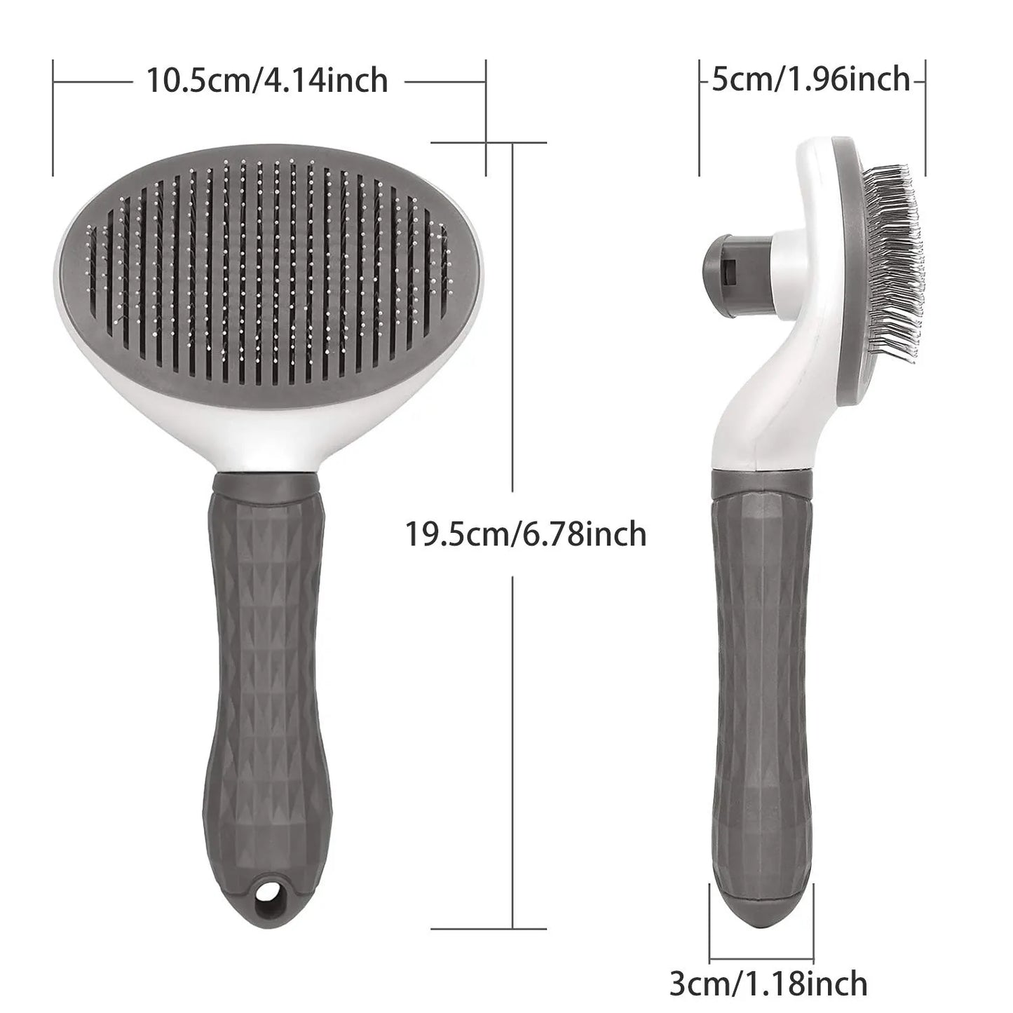 Pet Self Cleaning Hair Remover Brush For Dogs Cats